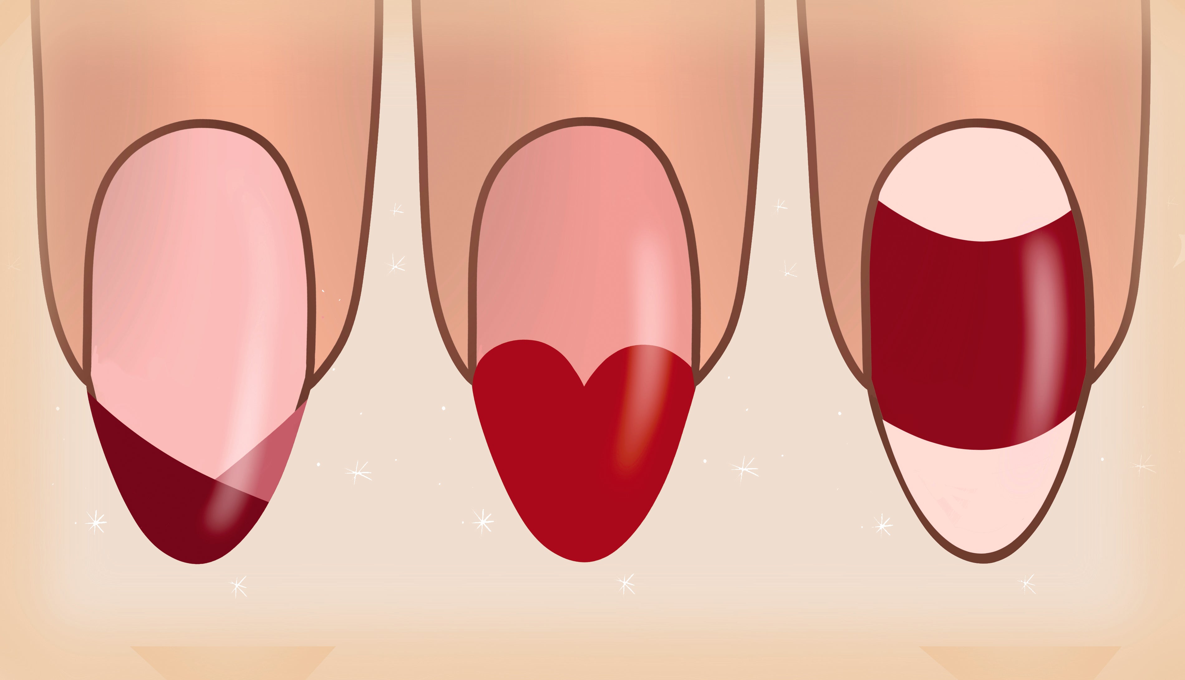 One‑Finger Vintage Nail Trend