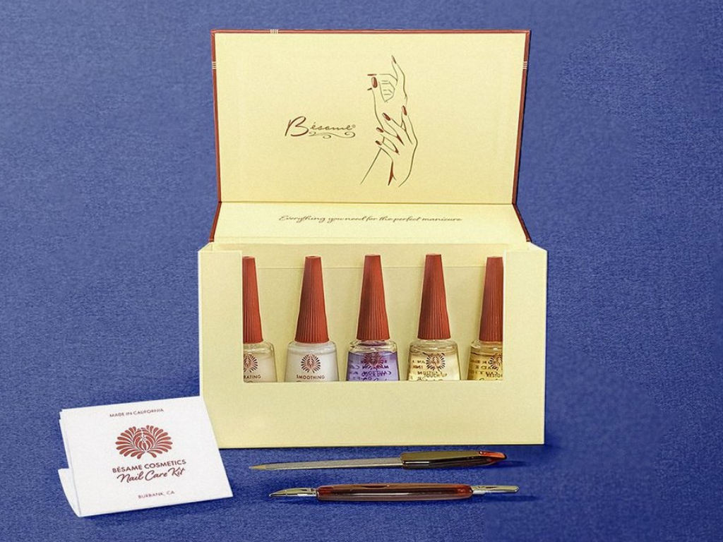 How to Use the Bésame Nail Care Kit Besame Cosmetics