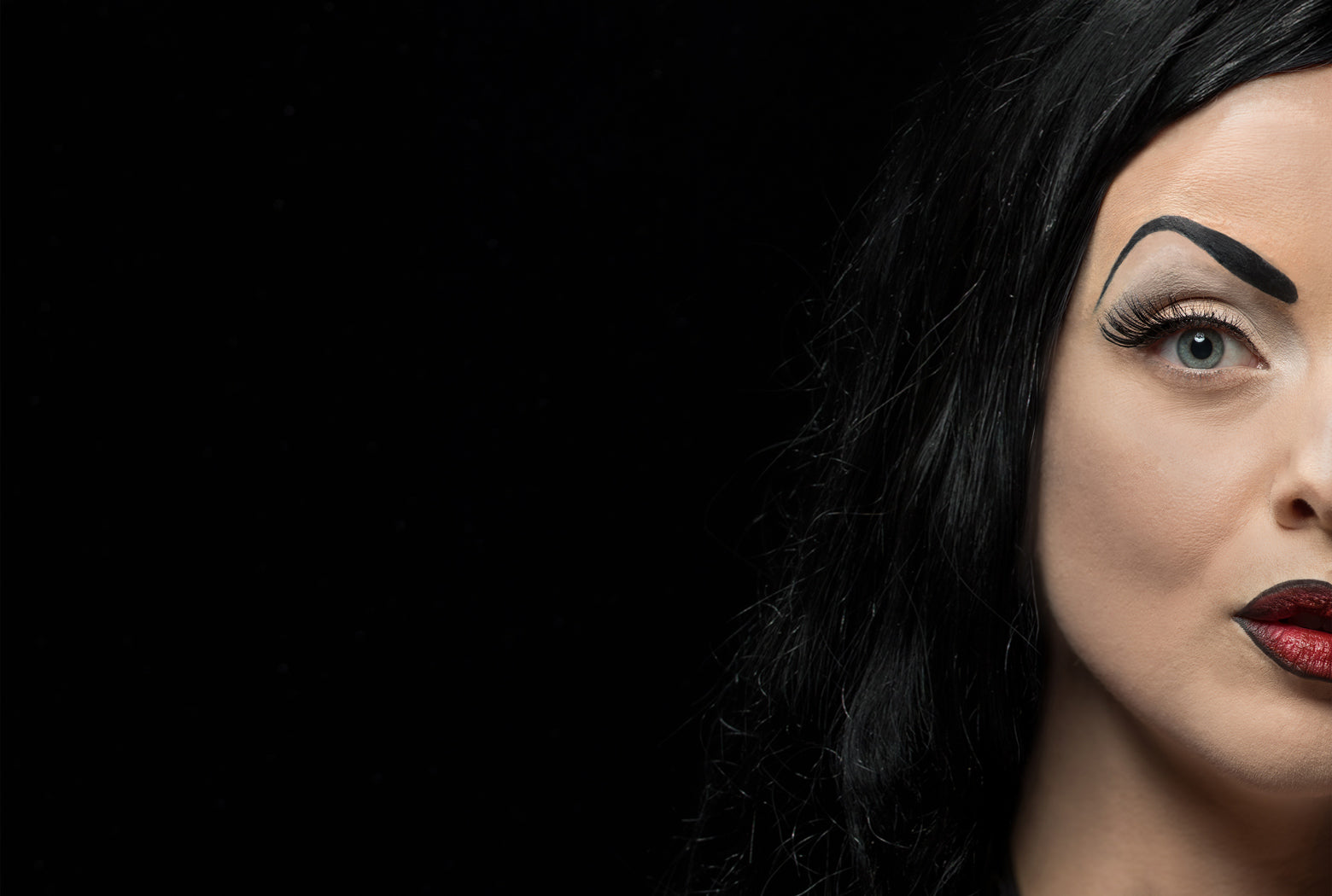 Tutorial: Vintage Vamp Look For Halloween – Besame Cosmetics