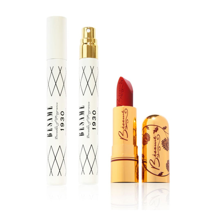 1930s Fragrance Mist & Fairest Red Lipstick Duo