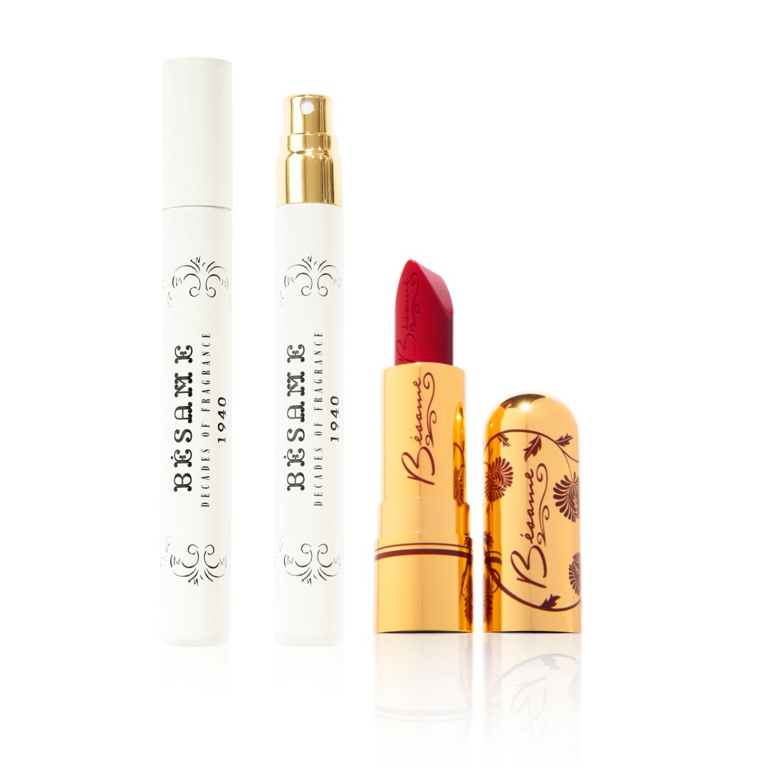 1940s Fragrance Mist & Mary's Red Lipstick Duo