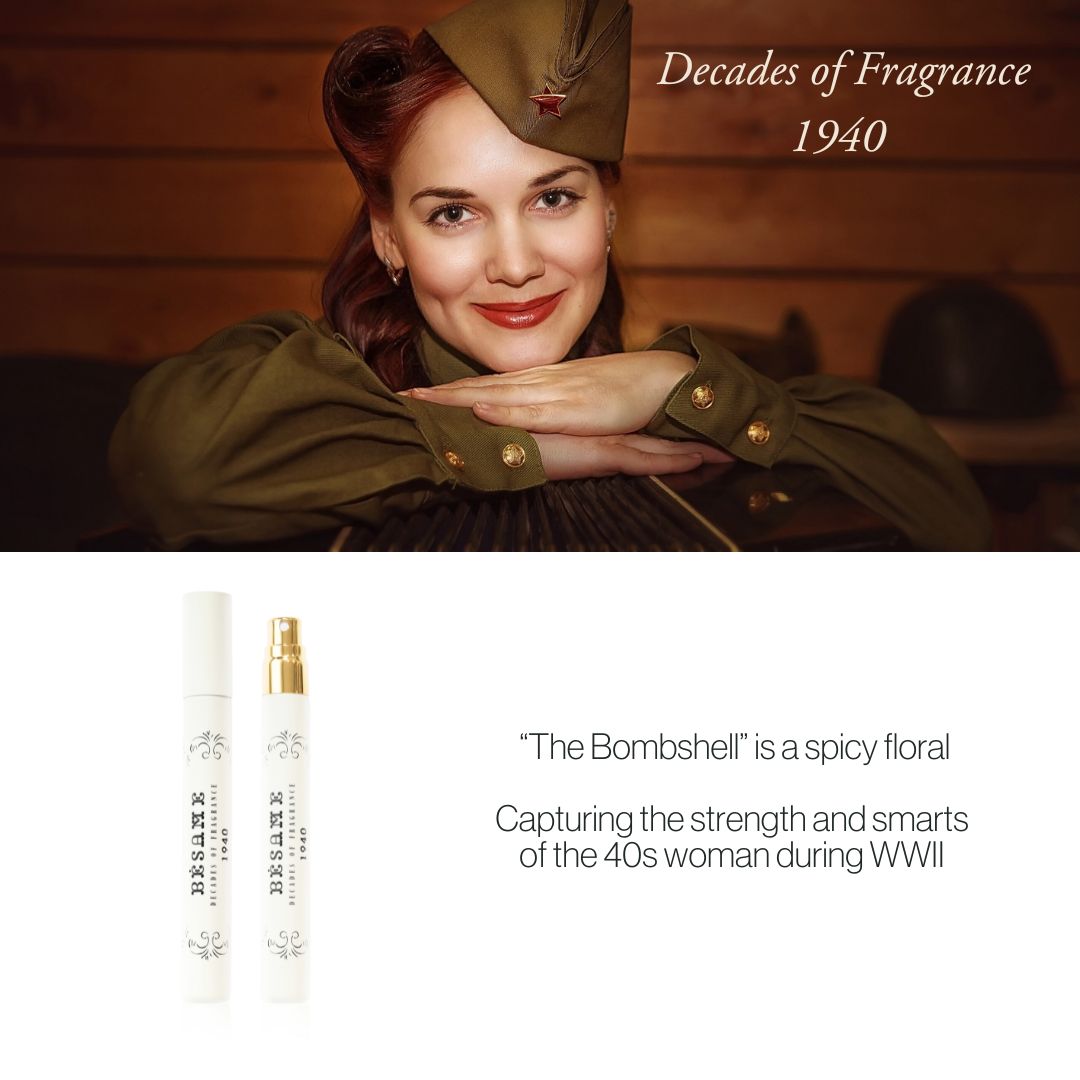 Decades of Fragrance Sample Set  Besame Perfume – Besame Cosmetics