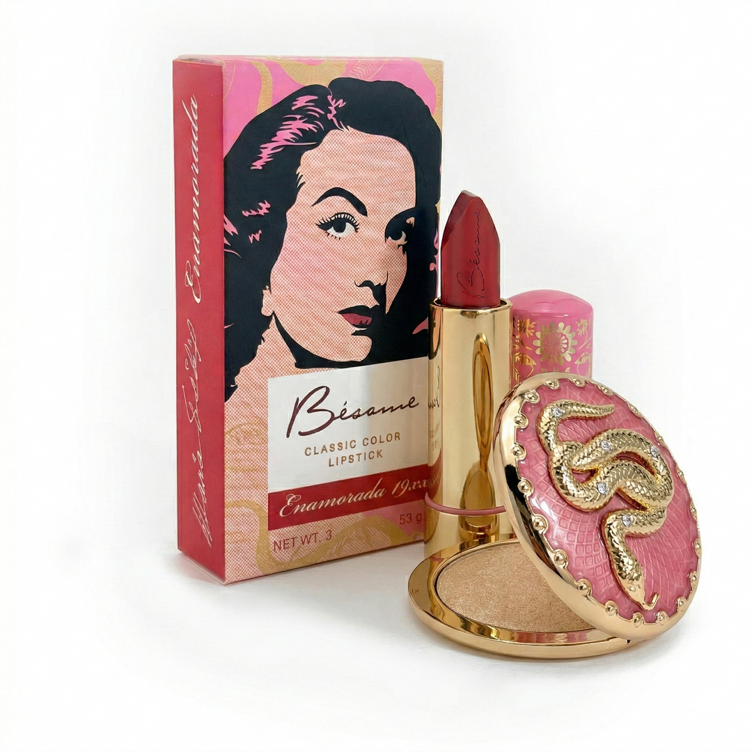 Maria Felix Lipstick + Compact Set