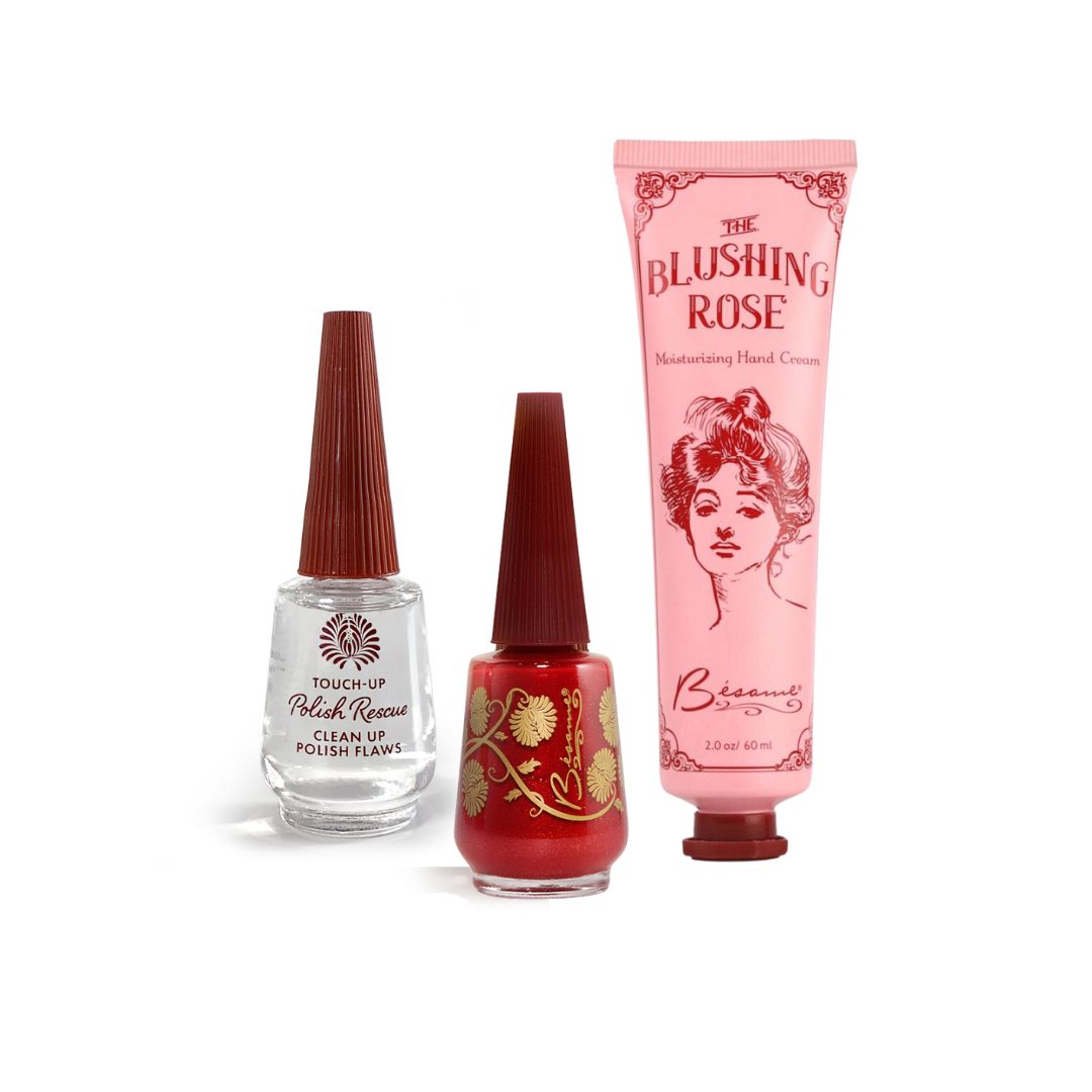 Holiday Red Nail & Hand Care Set