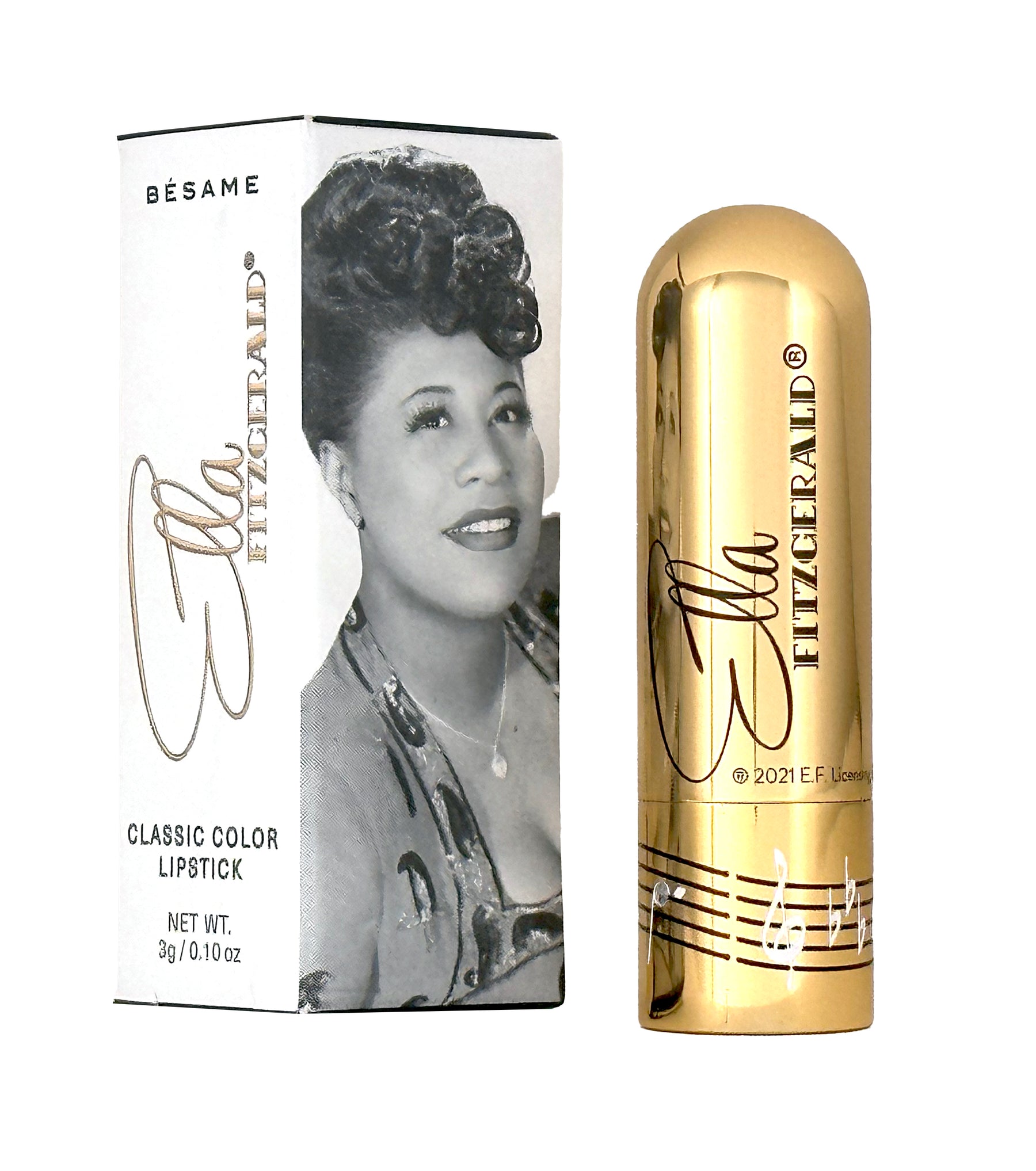 Ella Fitzgerald Lipstick Apollo Besame Cosmetics