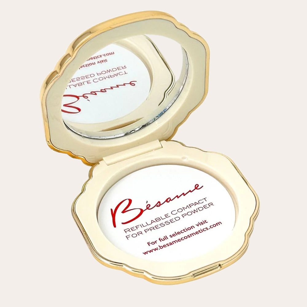 Modern Complete Powder Moderne Pressed Powder Compact | Compact Only – Besame Cosmetics