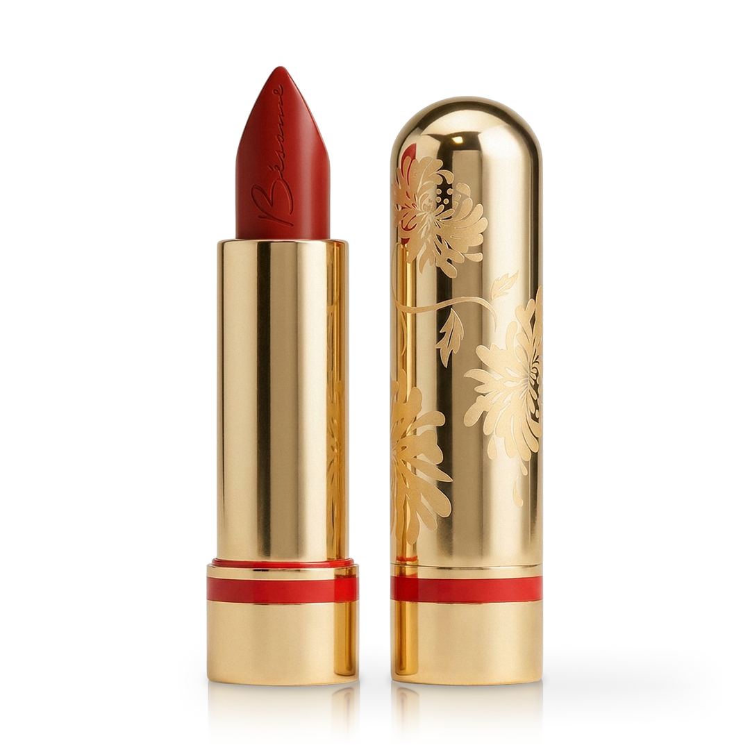 Blood Red Lipstick