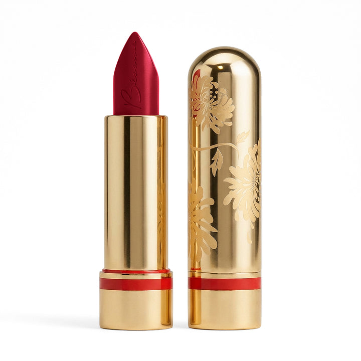 Cherry Red Lipstick