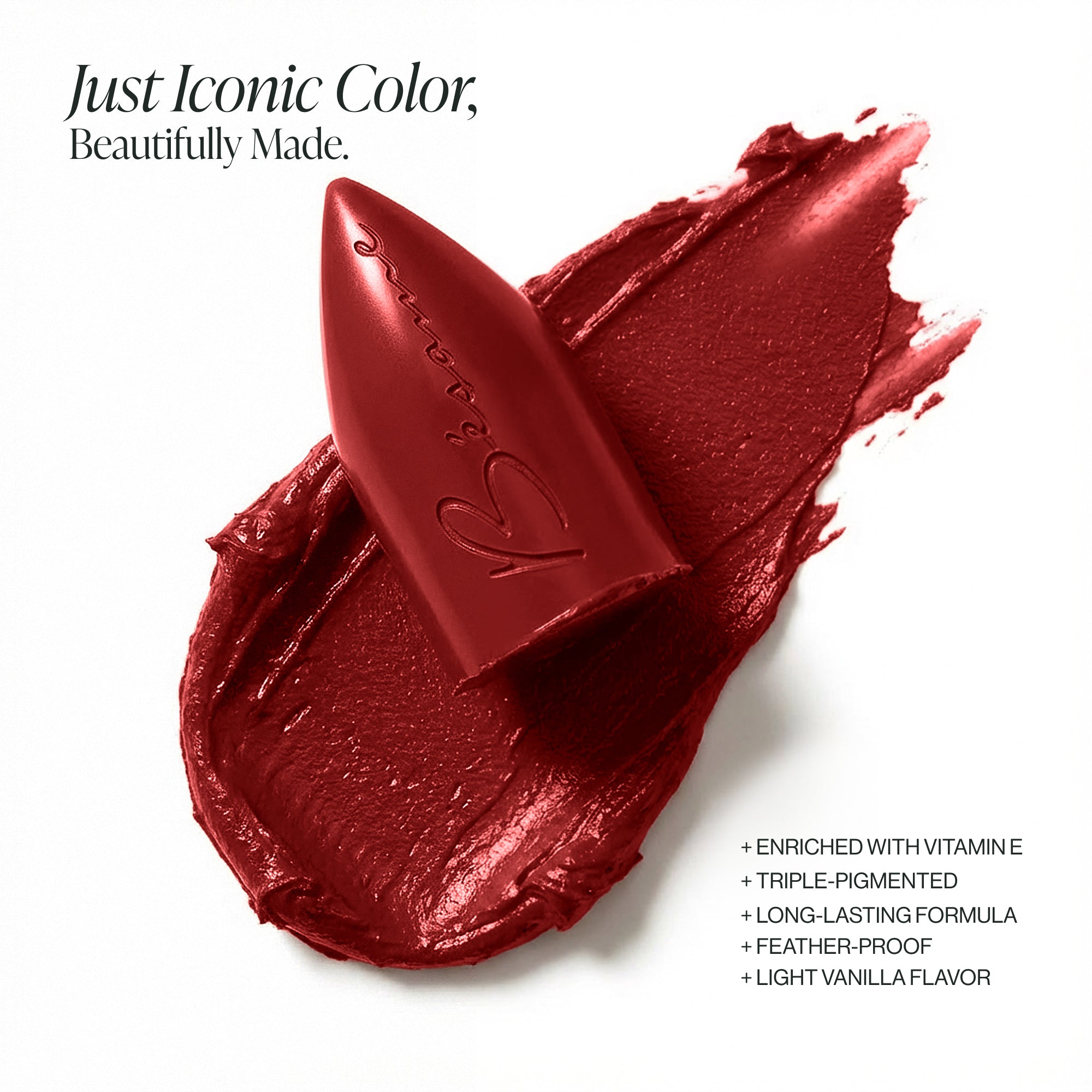 レッドベルベット Red Velvet Lipstick – Besame Cosmetics