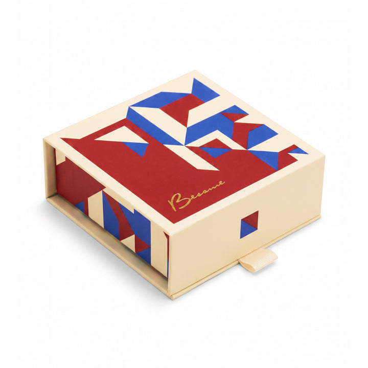 The Optimist Slim Refillable Compact with Powder & Leather Case