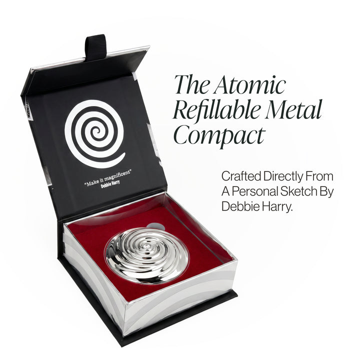Debbie Harry's Atomic Metal Compact with Refill