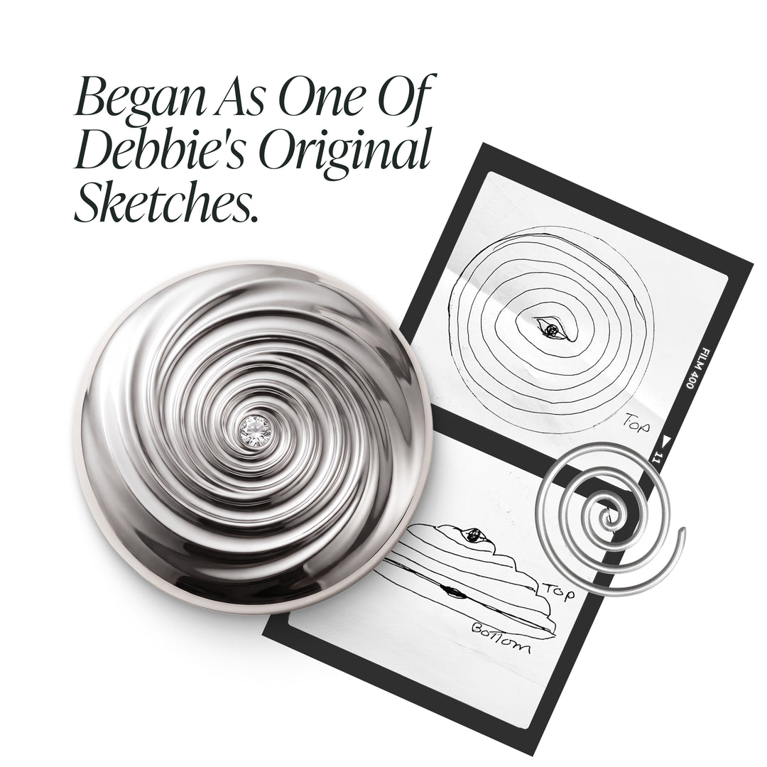 Debbie Harry's Atomic Metal Compact with Refill