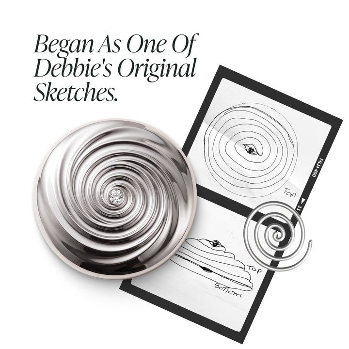 Debbie Harry's Atomic Metal Compact with Refill