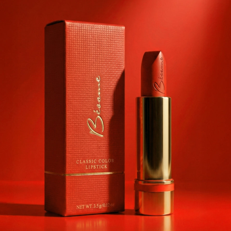 A warm, flattering red for all skin tones.
