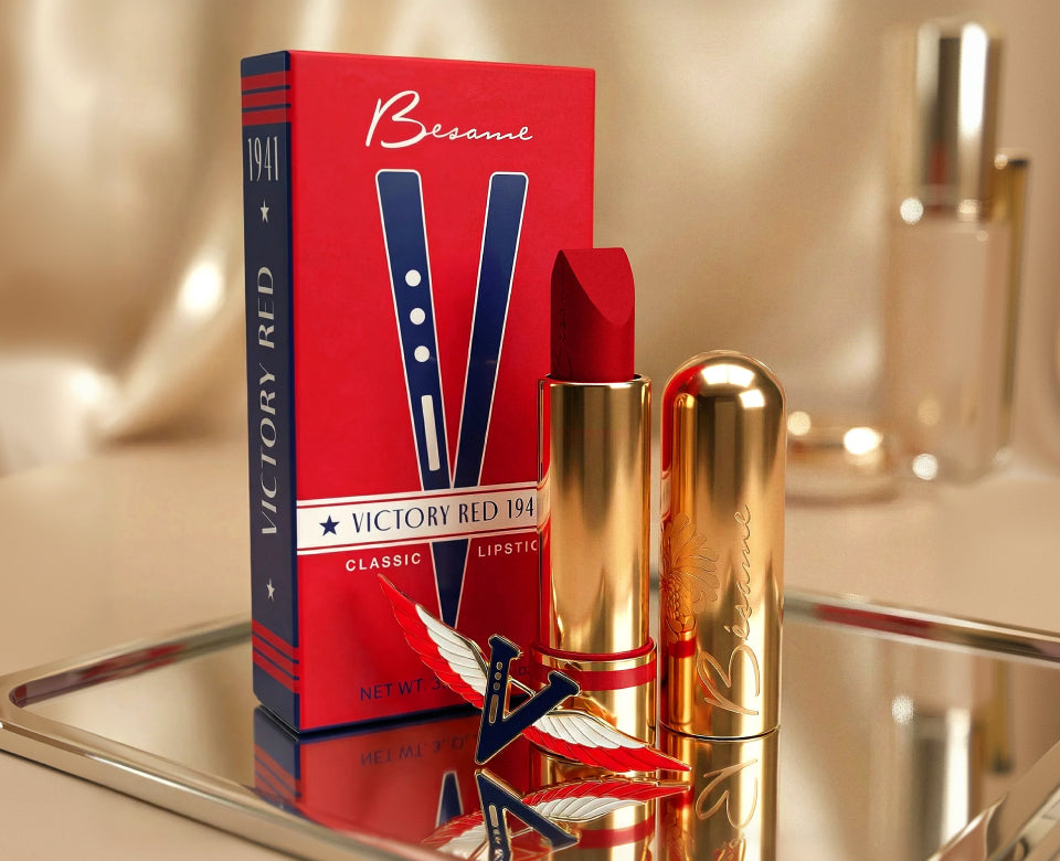 Victory Red Special Edition Set – Besame Cosmetics