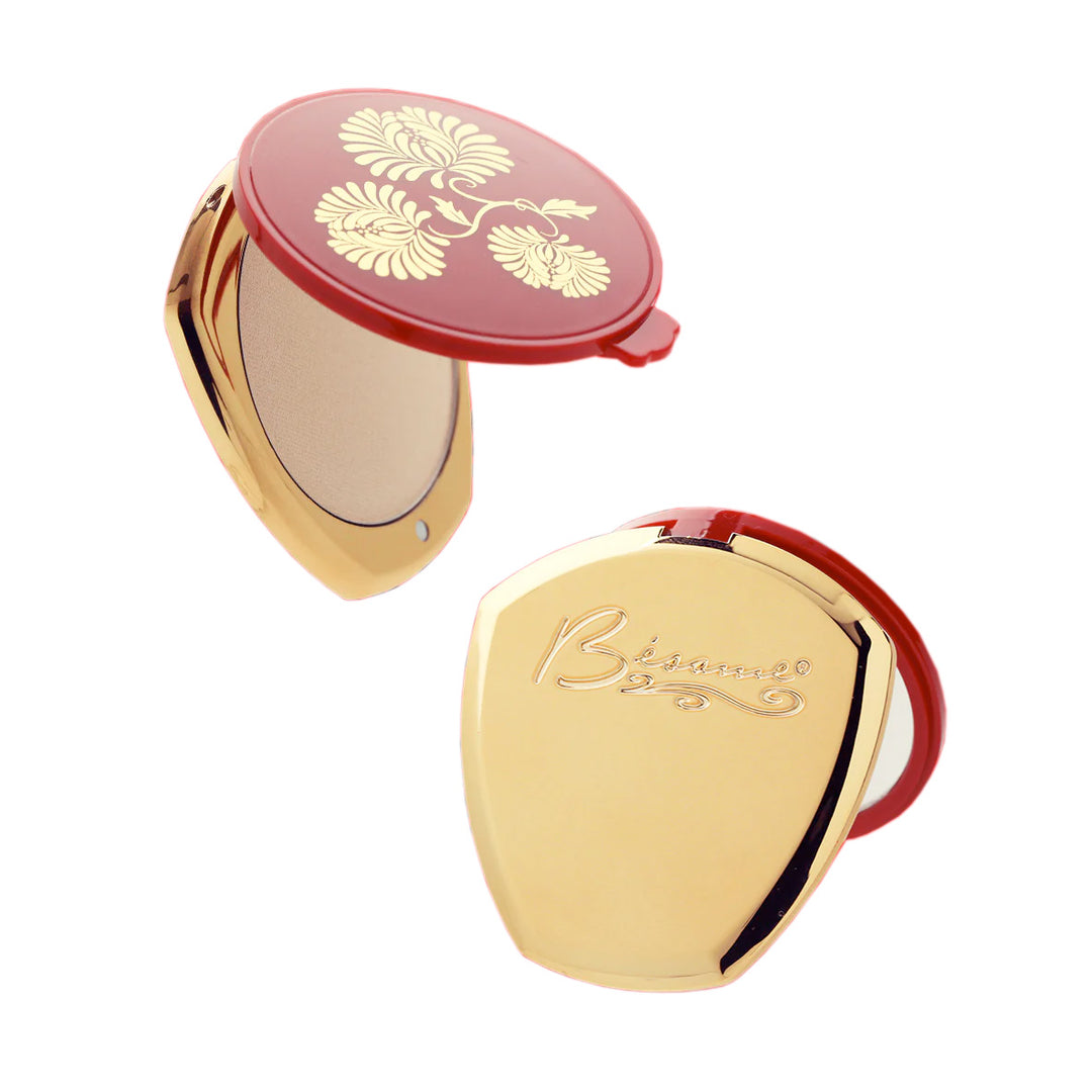 Starter Set - Refillable Powder Compact in Gold